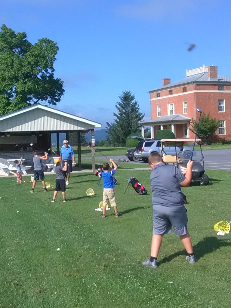 Junior Golf Camp in full swing Valley View Golf Club Junior Golf Camp in full swing Valley View Golf Club